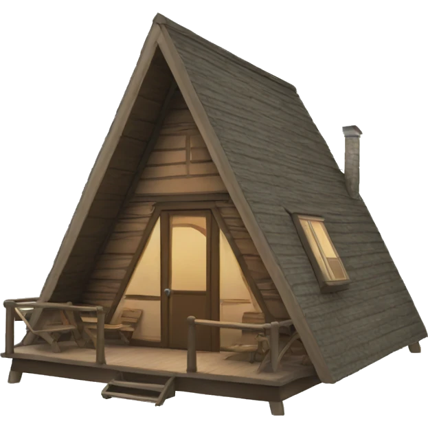 A-Frame Cabin emoji