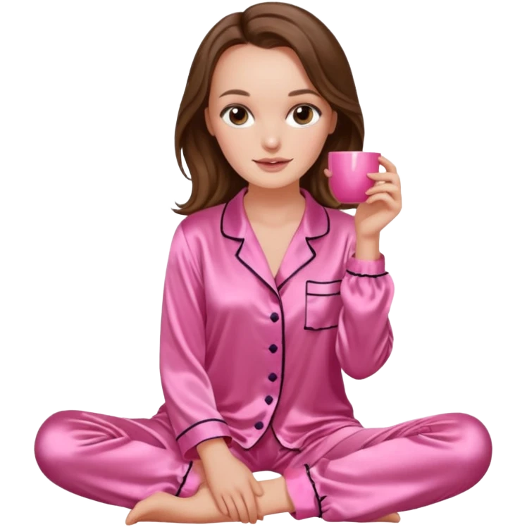 ultra k quality leighton meester pink silk pyjamas  emoji