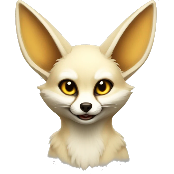 Evil fennec emoji
