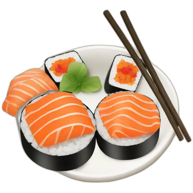 menu sushi emoji
