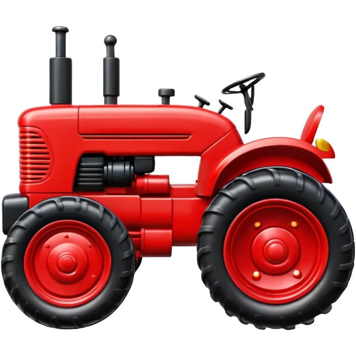 plastic toy  tractor emoji