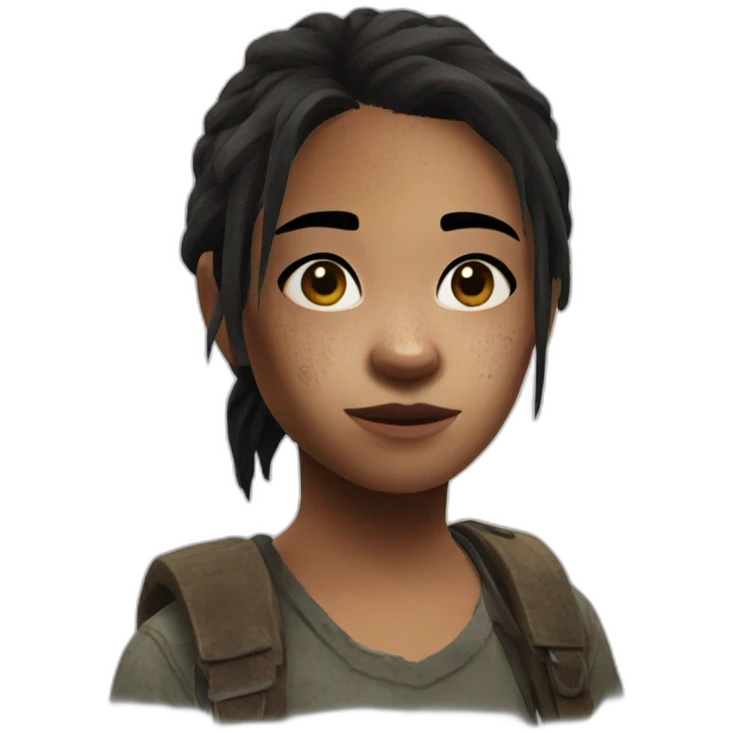 Ellie from the Last of us emoji