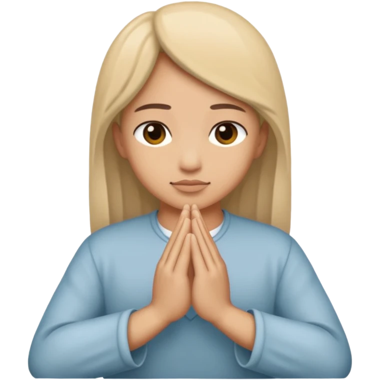 Prayer hands emoji