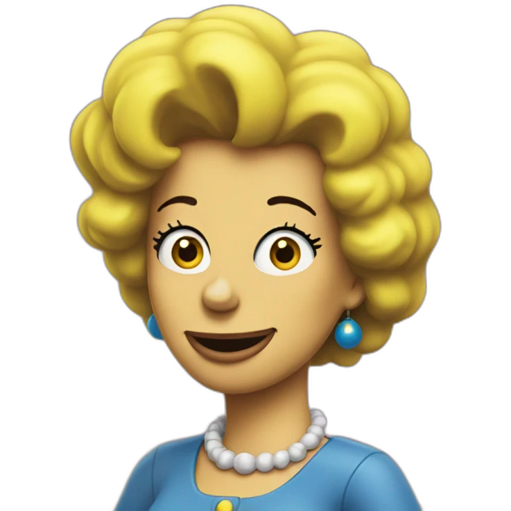 Marge Simpson emoji