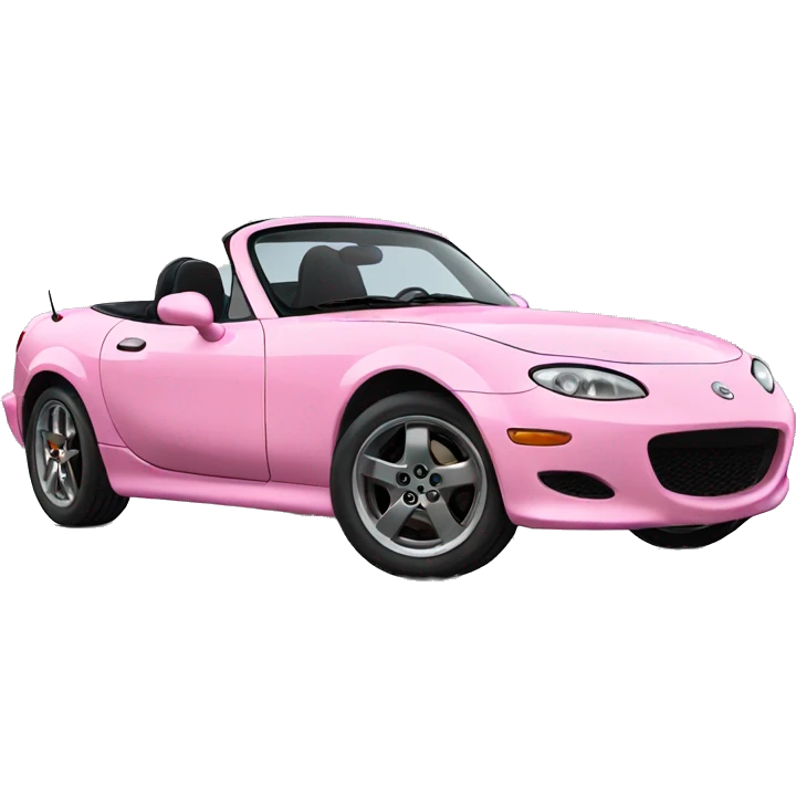 pink miata emoji