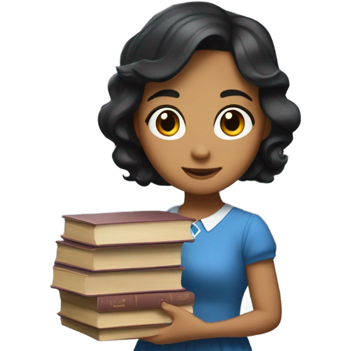 Matilda from the Matilda Broadway musical poster  emoji