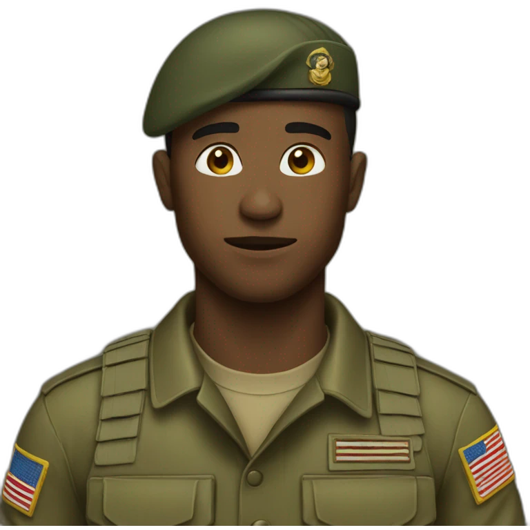 Soldier emoji