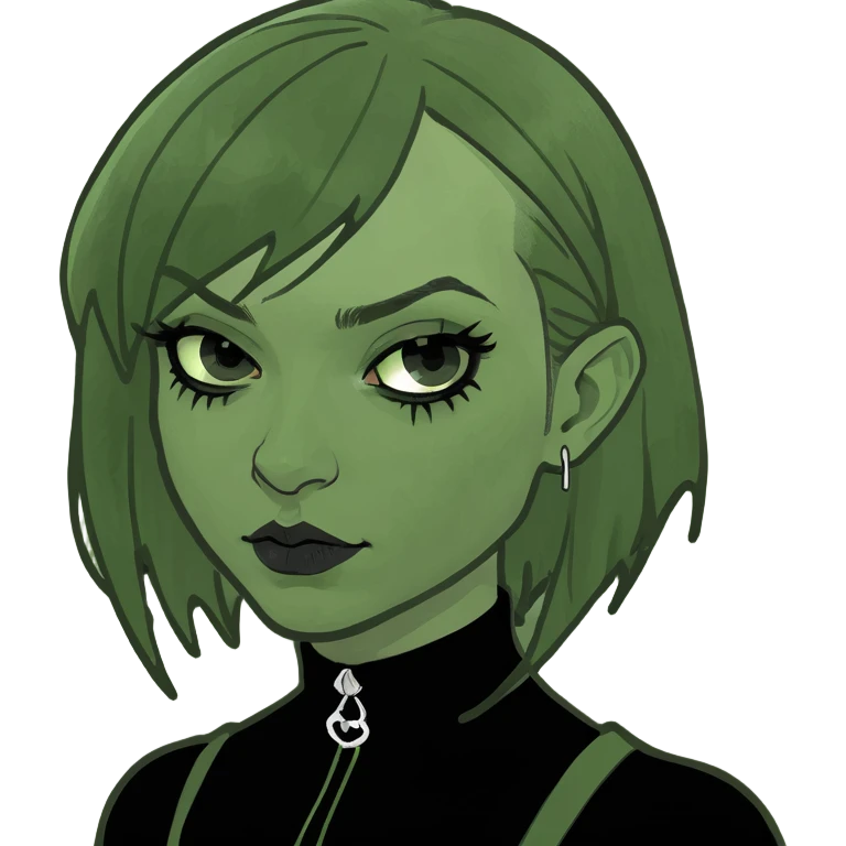 Goth emoji