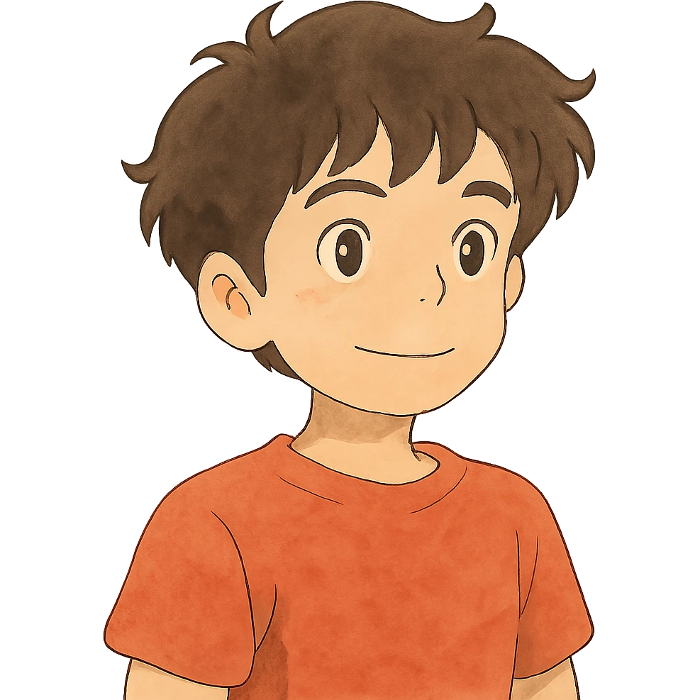 boy with slightly wavy hair emoji