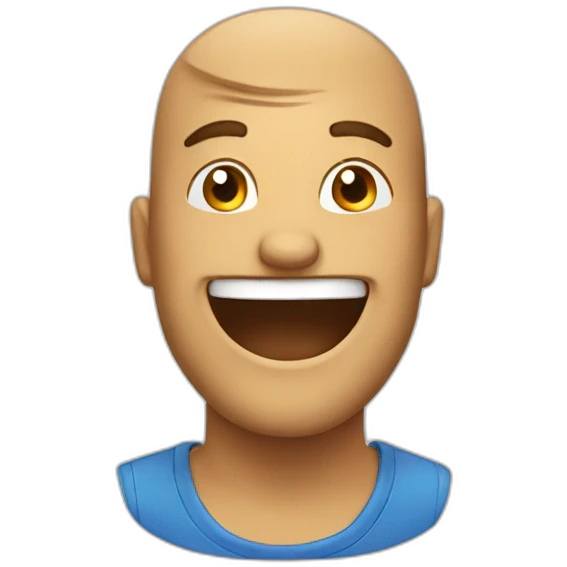 Happy man  emoji