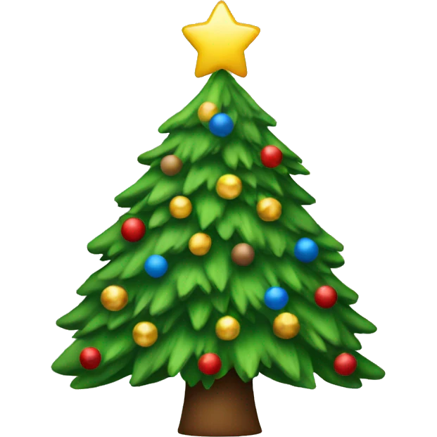 Christmas tree  emoji