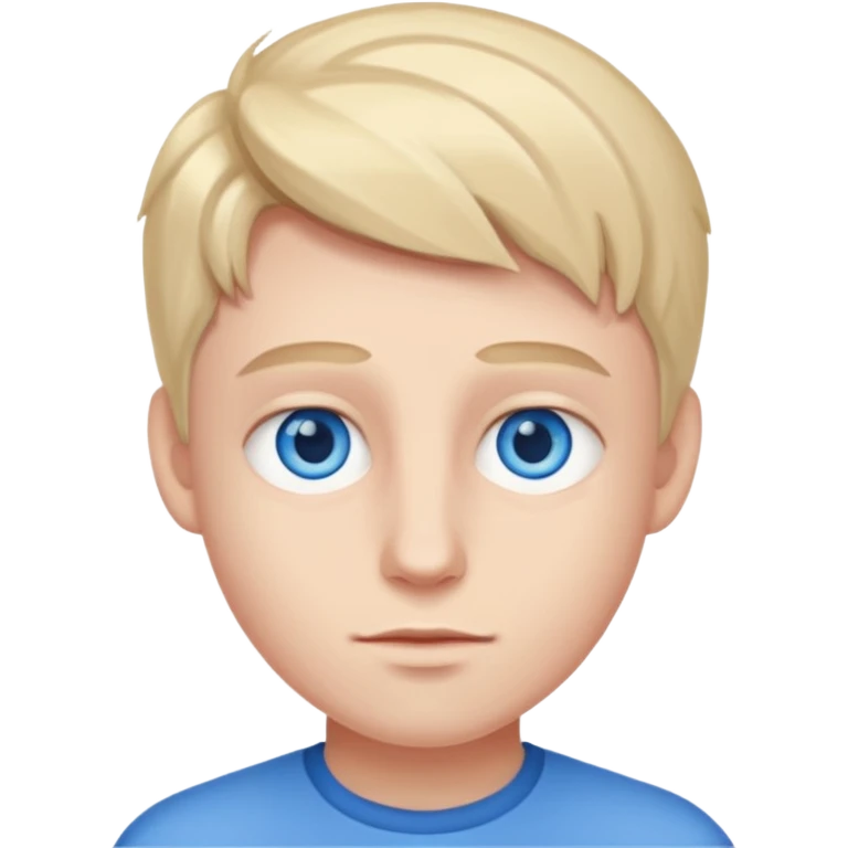 RobertIDK with blue eyes emoji