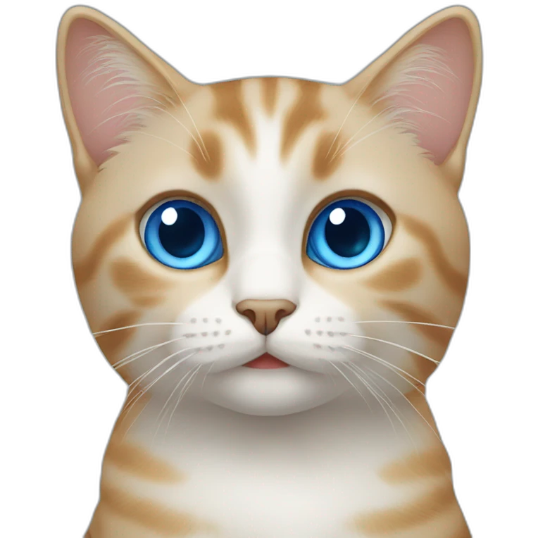 cat with blue eyes emoji