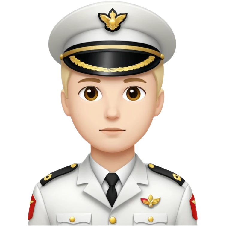 Soldier WITH WHITE UNIFORM emoji