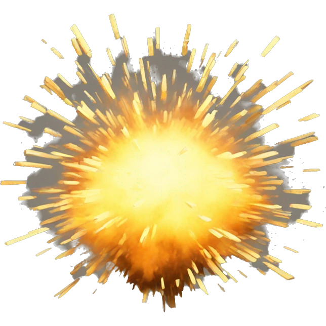 explosion of code emoji