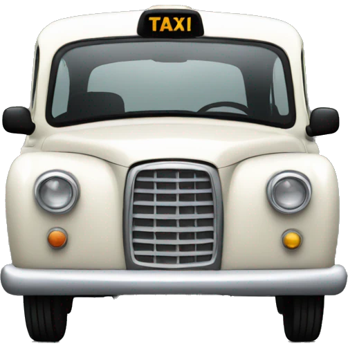 London taxi badge emoji