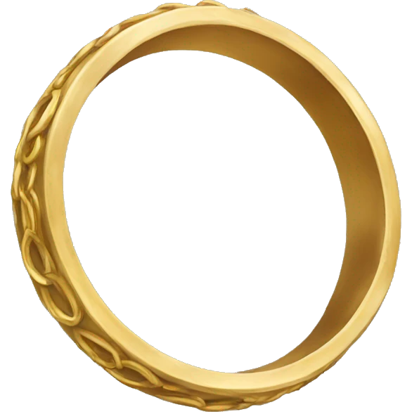 One ring emoji