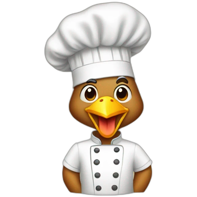 gallina chef emoji