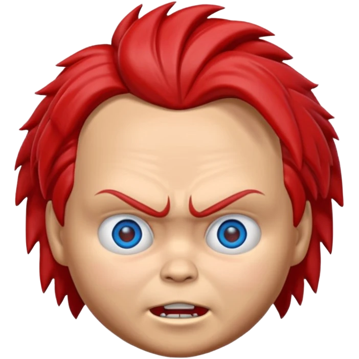 Un emojin de chuky emoji