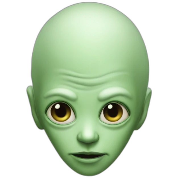 alien celebrity\ emoji