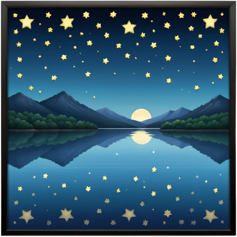 arkansas lake in the night emoji