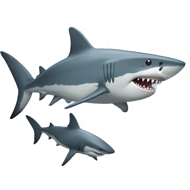 shark with tohat emoji