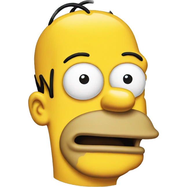 Homer simpson emoji