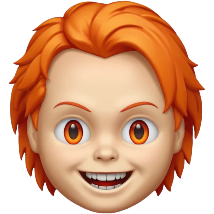 Un emojin de chuky emoji