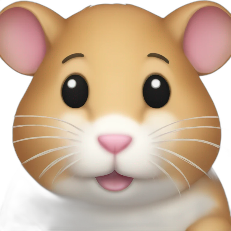 Big hamster emoji