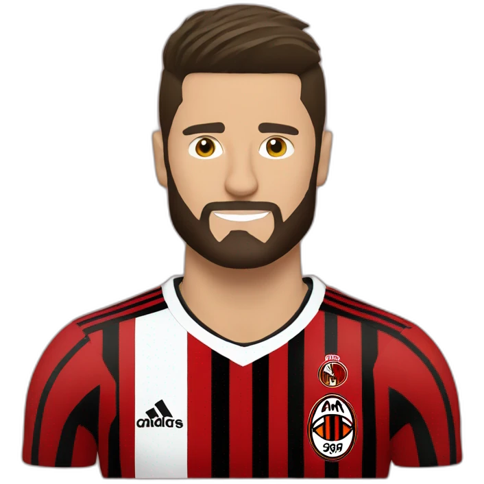 olivier giroud AC milan  emoji