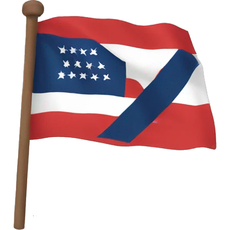 b with a flag emoji