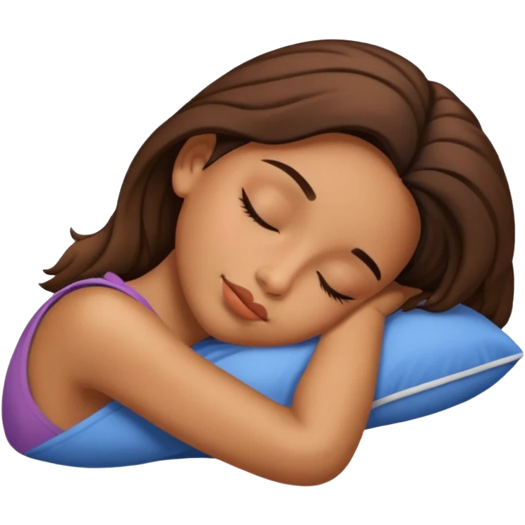 Cuban girl Sleeping emoji