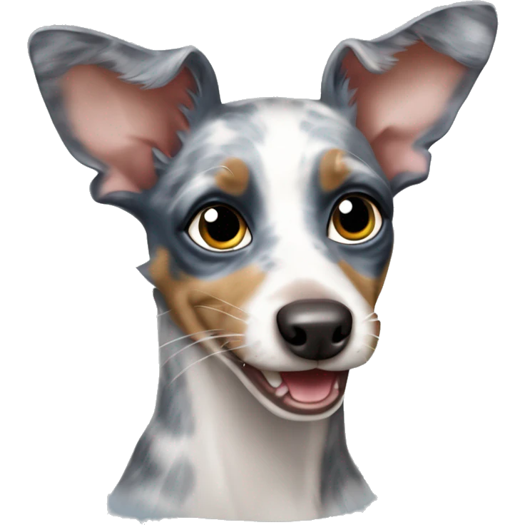 prague ratter blue merle emoji