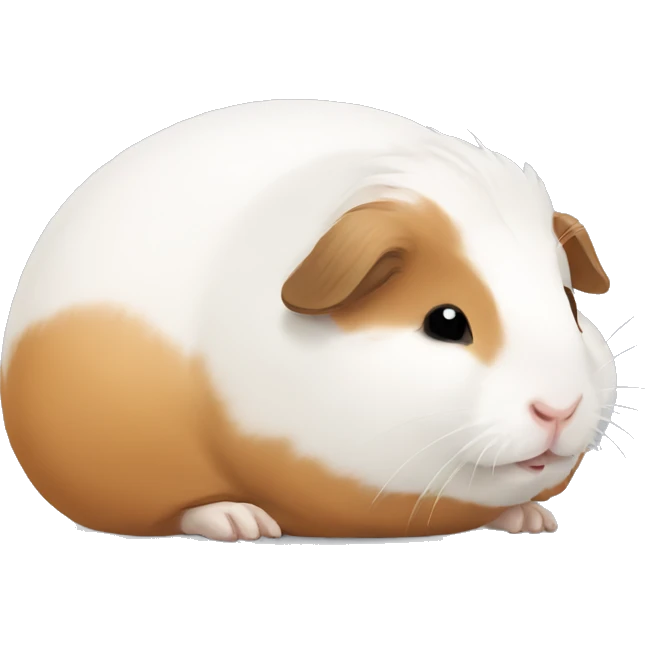 Guineapig sleeping  emoji