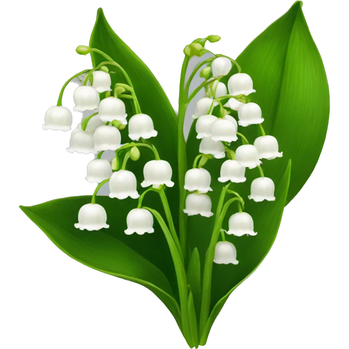 American lily of the valley emoji