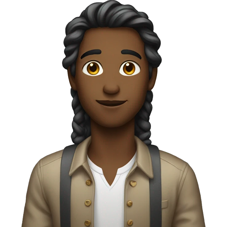 feminine presenting young man emoji