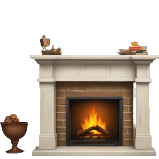 fireplace mantle emoji