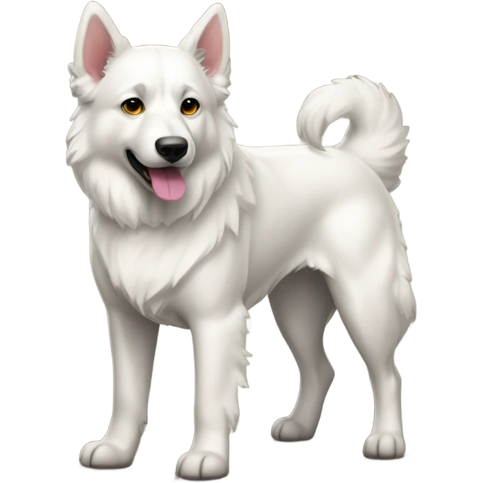 Berger blanc suiss emoji