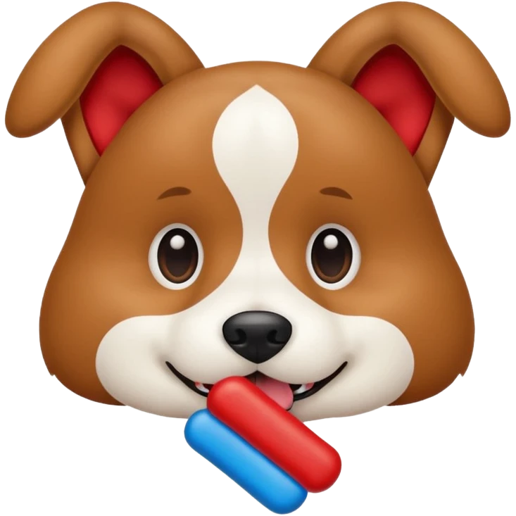 Dog with Toy emoji