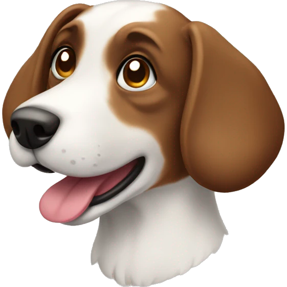 Coquetee dog  emoji