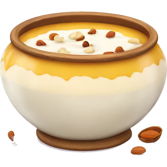 kheer indian sweet dish emoji