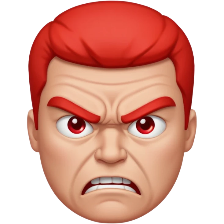 Angry emoji