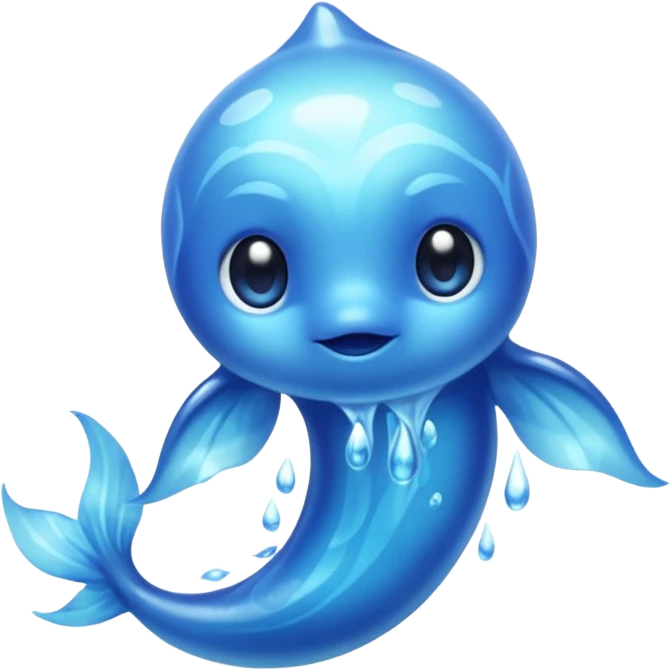 water elemental animal emoji