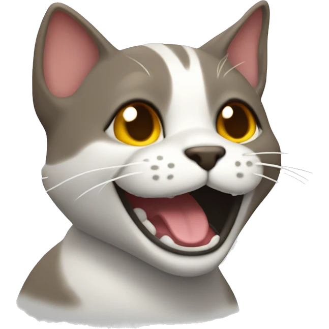 gato pardo sonriendo con un pulgar arriba  emoji