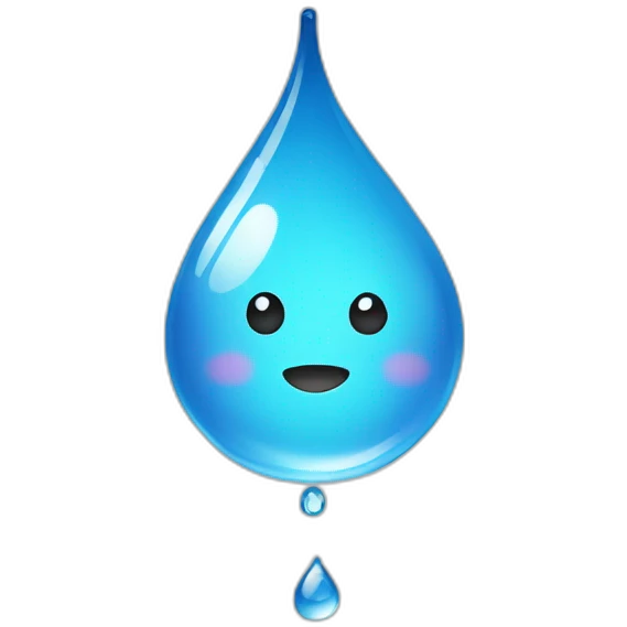 waterdrop emoji
