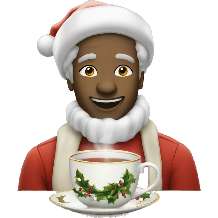 Christmas Tea ￼ emoji