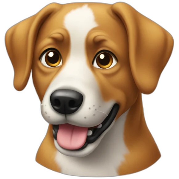 Dog getting groomes emoji