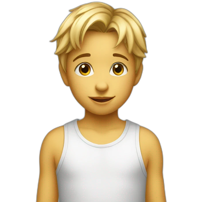 Enfant bisous emoji