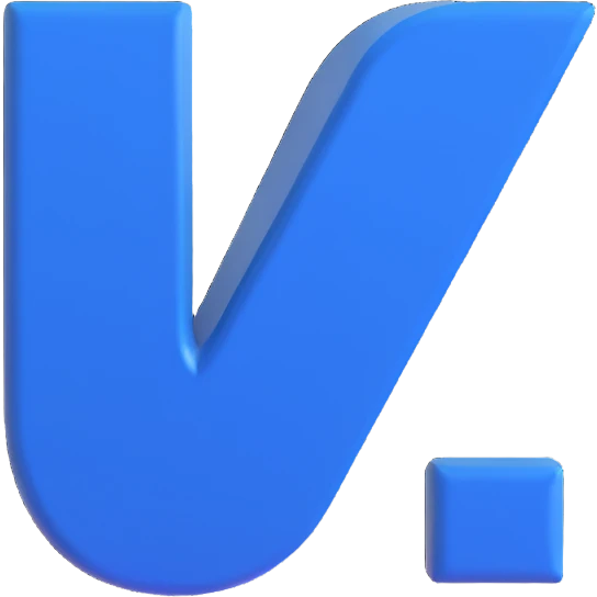 number 2 in 3D emoji style, royal blue, white, and silver colors emoji
