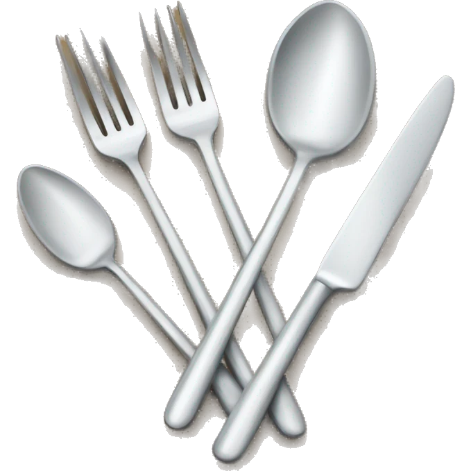 fork spoon and knife emoji